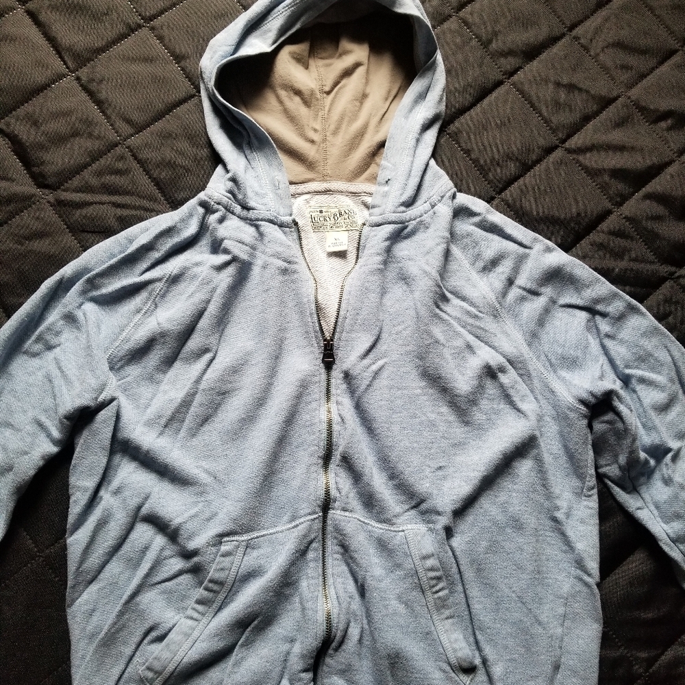 Lucky Brand Mens ZipUp hoodie. Mens XL.
